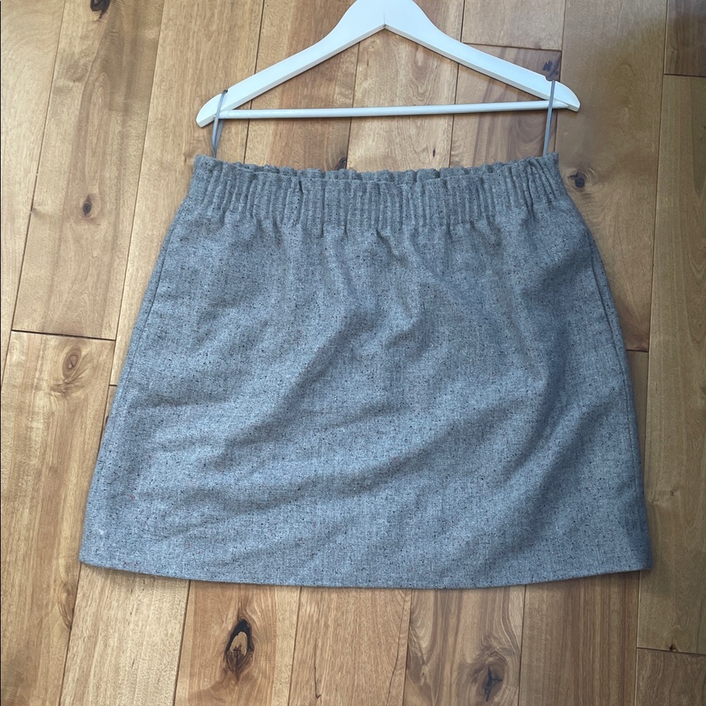 J. Crew Heathered Gray Skirt